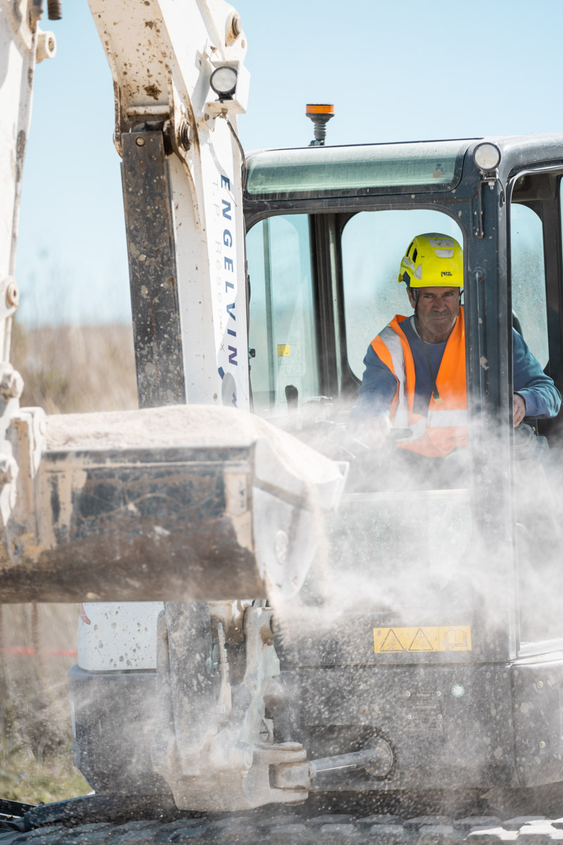 Vehicule de chantier